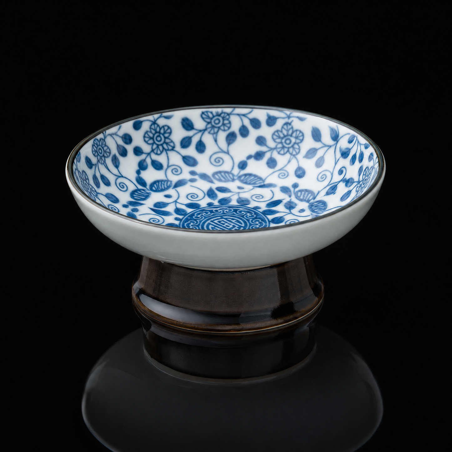 Blue & White Porcelain Serving Tray