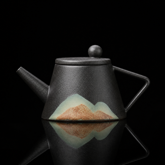 Japanese Underglaze Ceramic Teapot