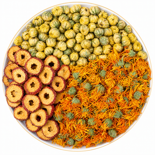Whole Flower Tea — 18 Varieties | Chrysanthemum, Chamomile, Marigold & More