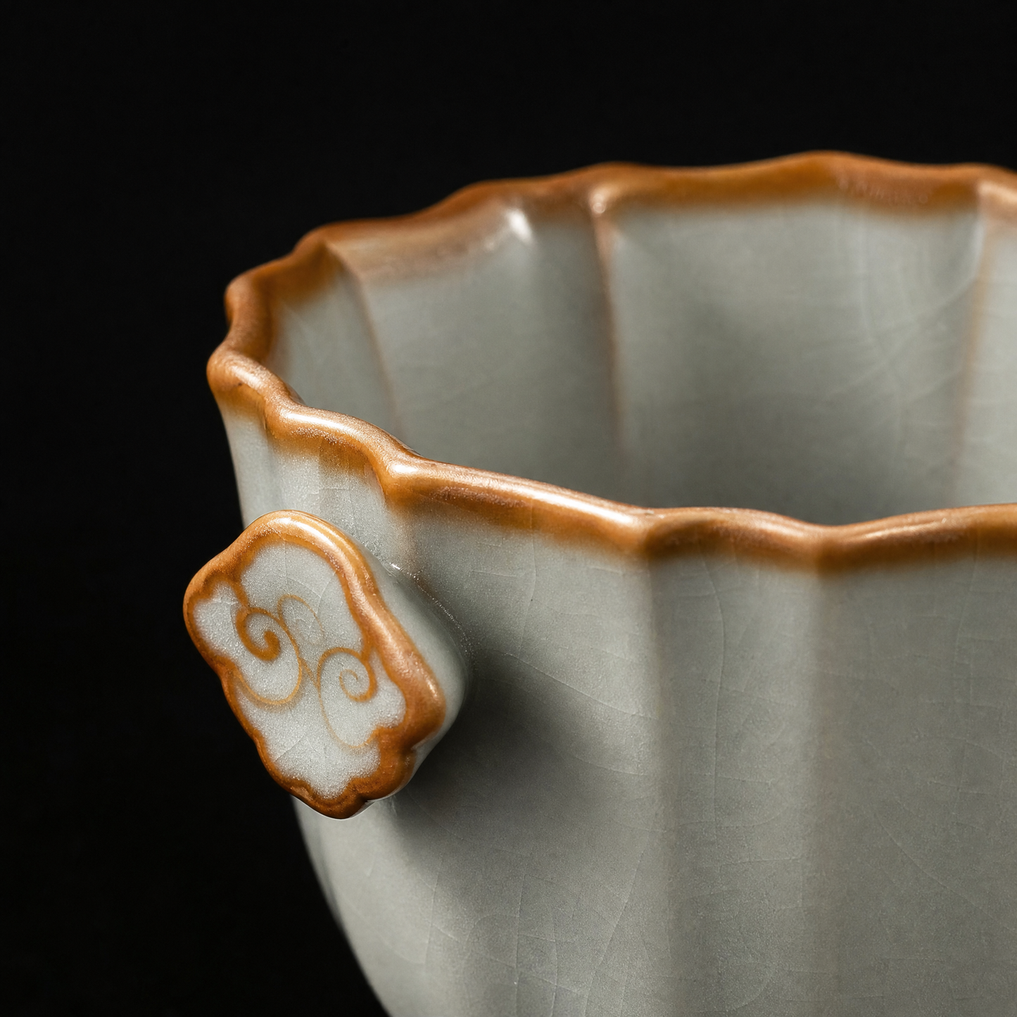 Ru-Style Personal Tea Set with Travel Case