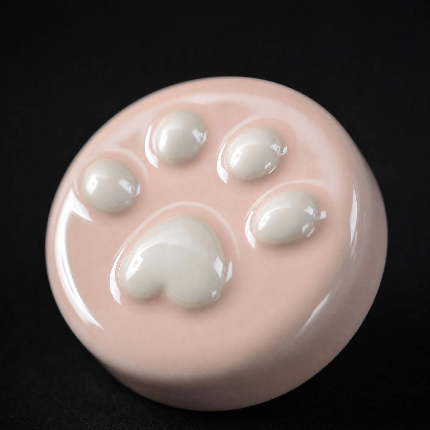 Pearlescent Porcelain Tea Caddy, 170ml