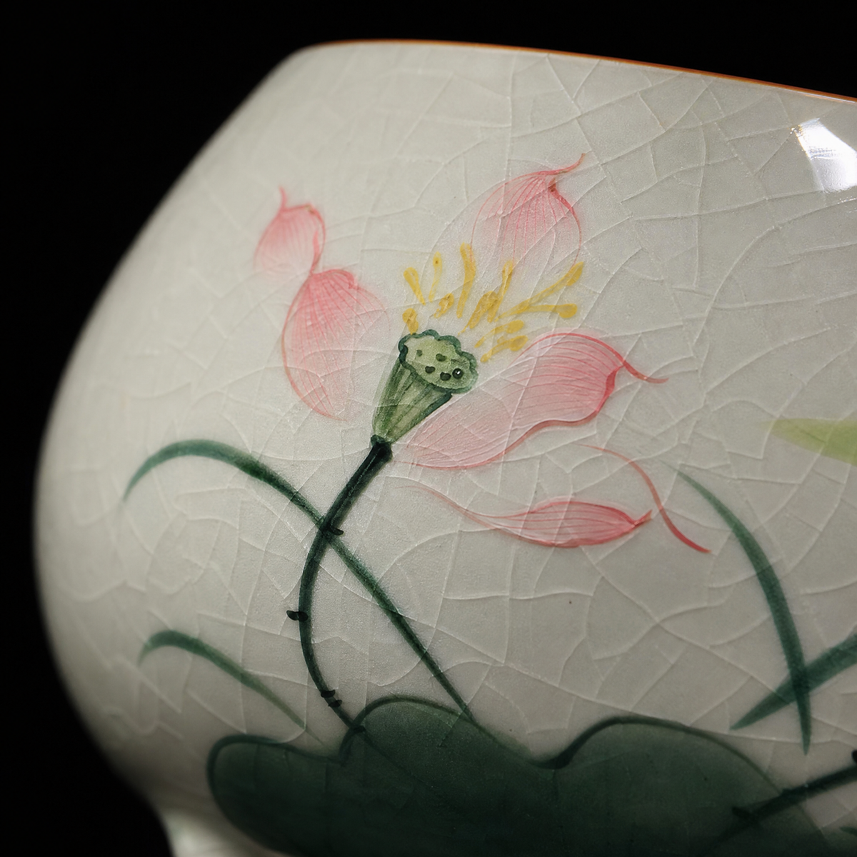 Ice-Crackle Lotus Tea Caddy, 100g