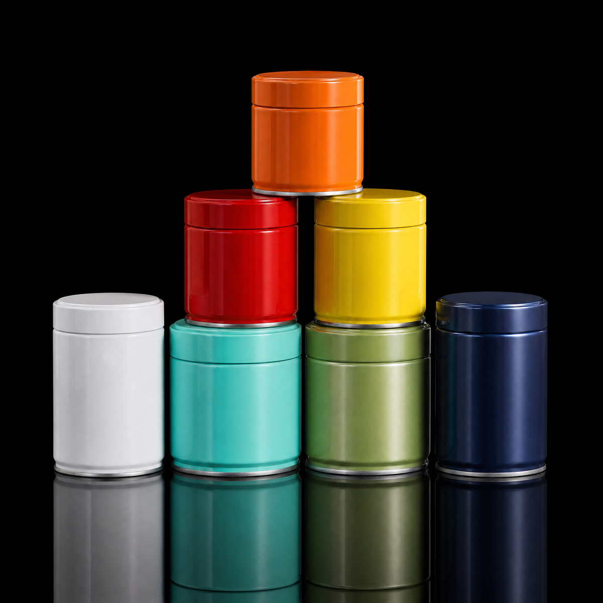 Mini Tea Storage Tins, 30–50g