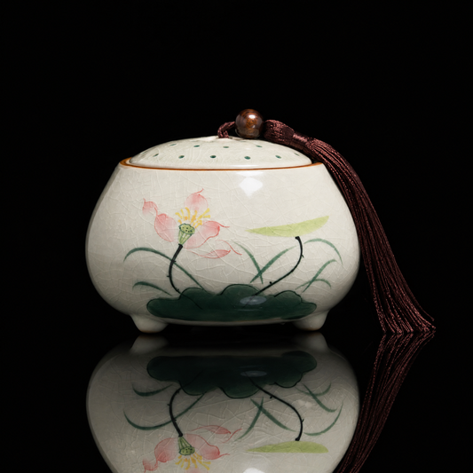 Ice-Crackle Lotus Tea Caddy, 100g