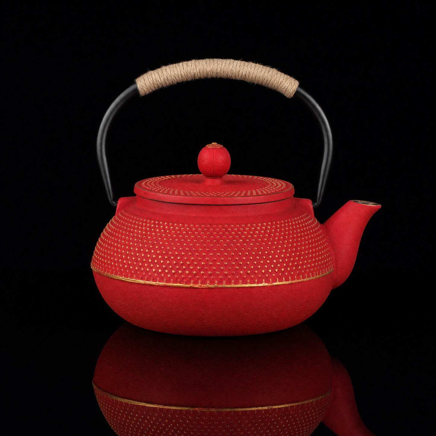 Handmade Cast Iron Teapot, 800ml
