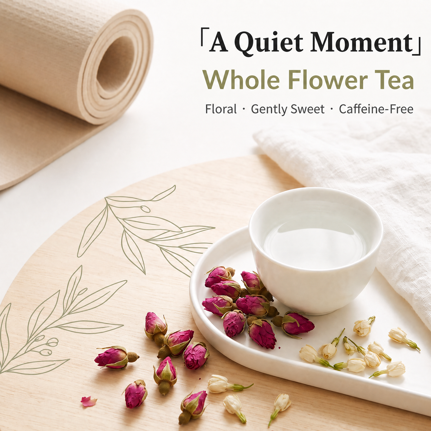 Whole Flower Tea — 18 Varieties | Chrysanthemum, Chamomile, Marigold & More