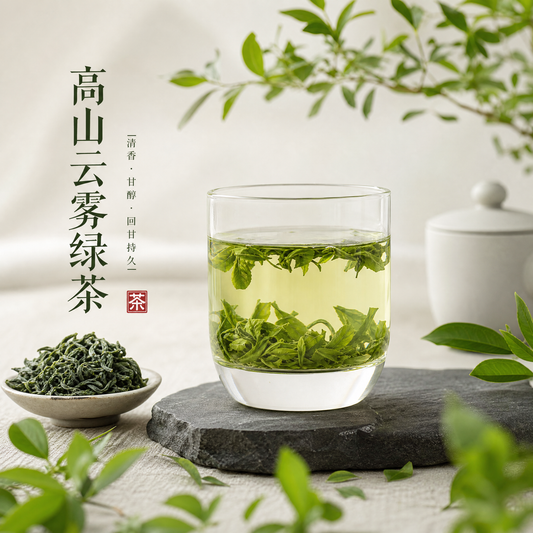 High-Mountain Cloud Mist Green Tea, Loose Leaf