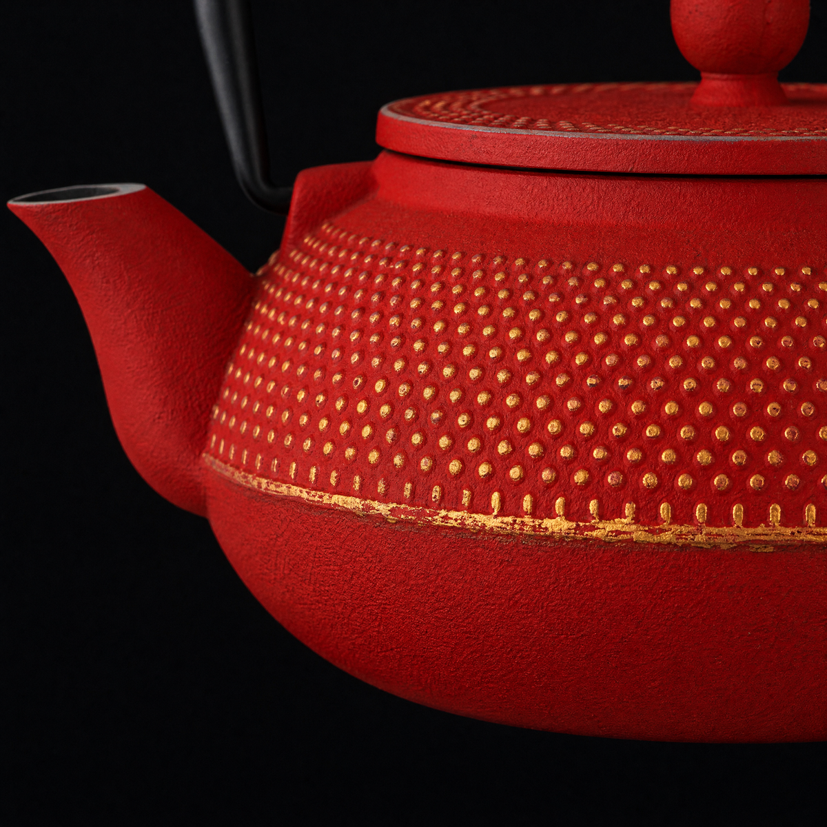 Handmade Cast Iron Teapot, 800ml