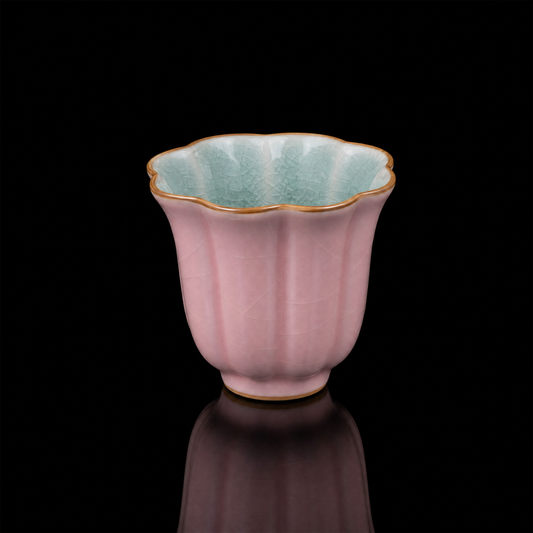 Ru-Style Crackle Glaze Master Cup