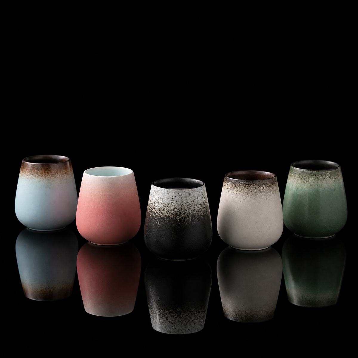 Frosted Kiln-Glazed Ceramic Mug