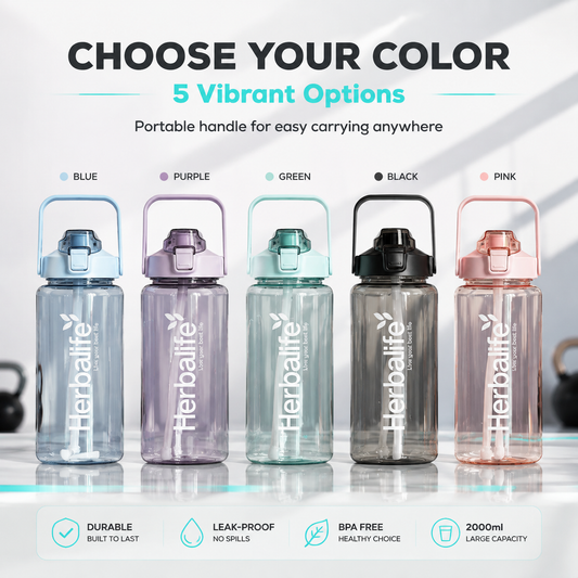 2L Portable Water Bottle