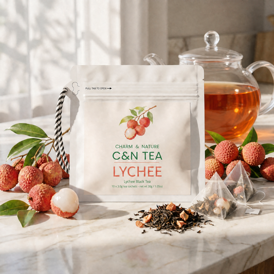 C&N TEA Lychee — Lychee Black Tea