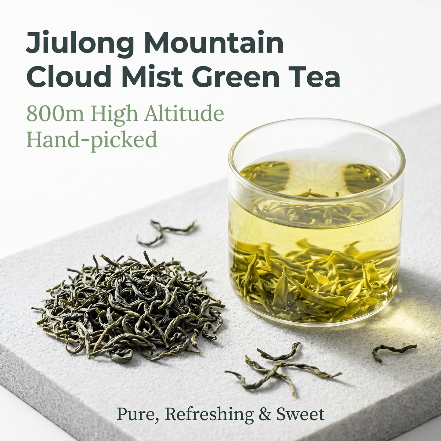 High-Mountain Cloud Mist Green Tea, Loose Leaf