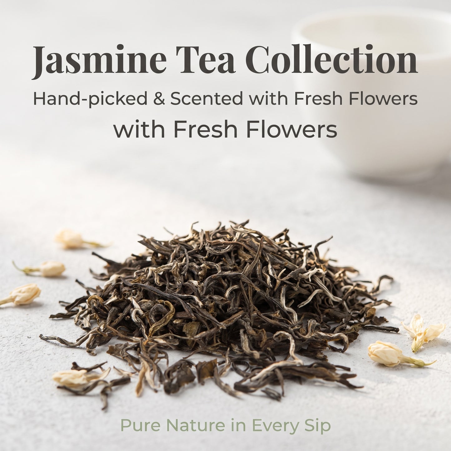 Jasmine Green Tea, Loose Leaf