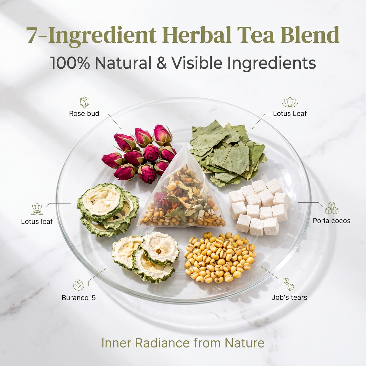 Job's Tears & Lotus Leaf Herbal Tea