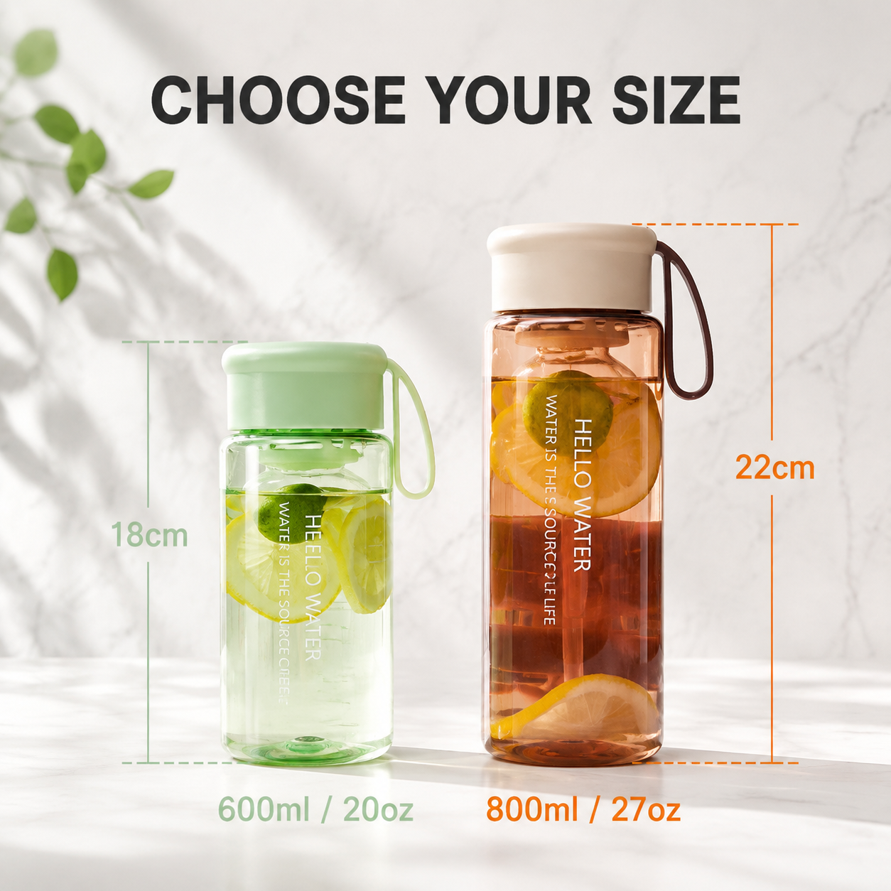 Oversized Heat-Resistant Tea Mug, 600–800ml
