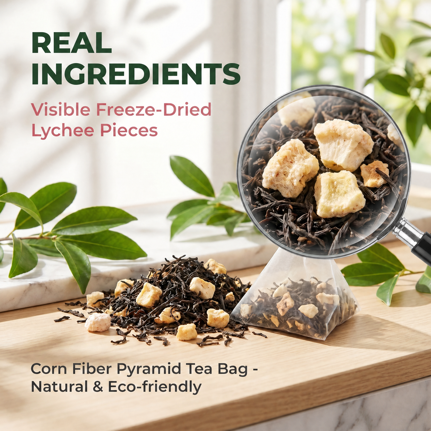 C&N TEA Lychee — Lychee Black Tea