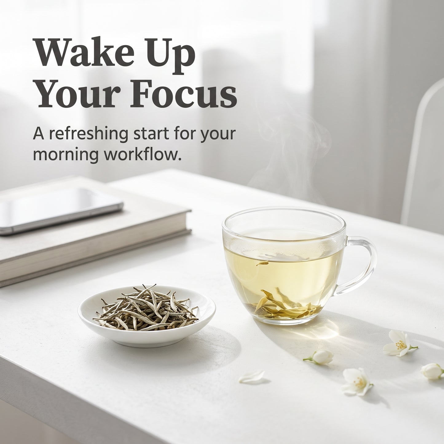 Jasmine Green Tea, Loose Leaf
