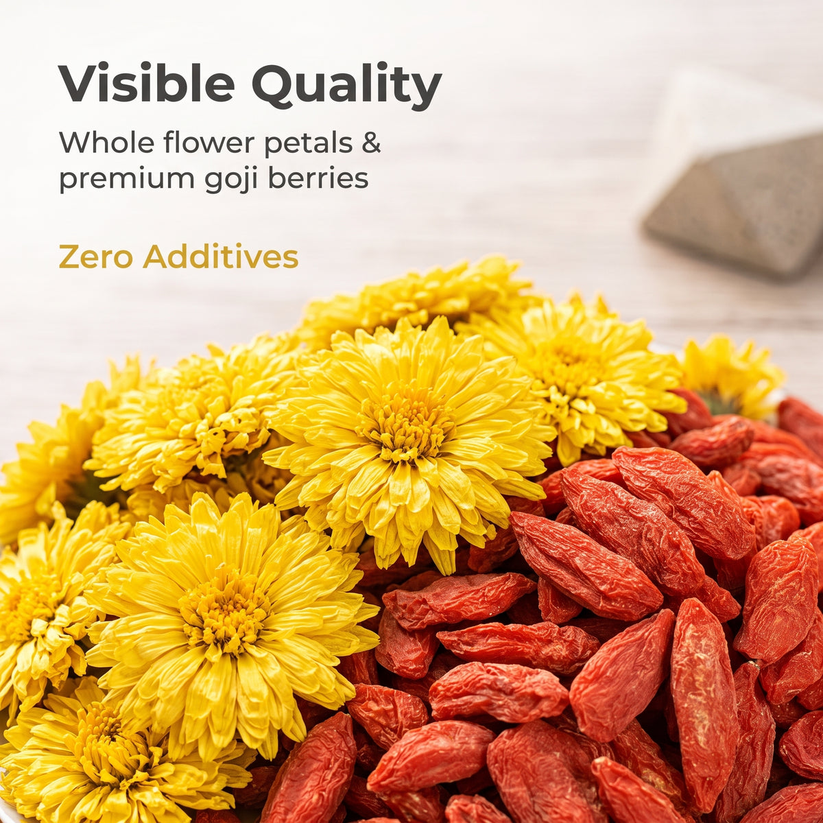 Chrysanthemum, Goji & Cassia Seed Tea