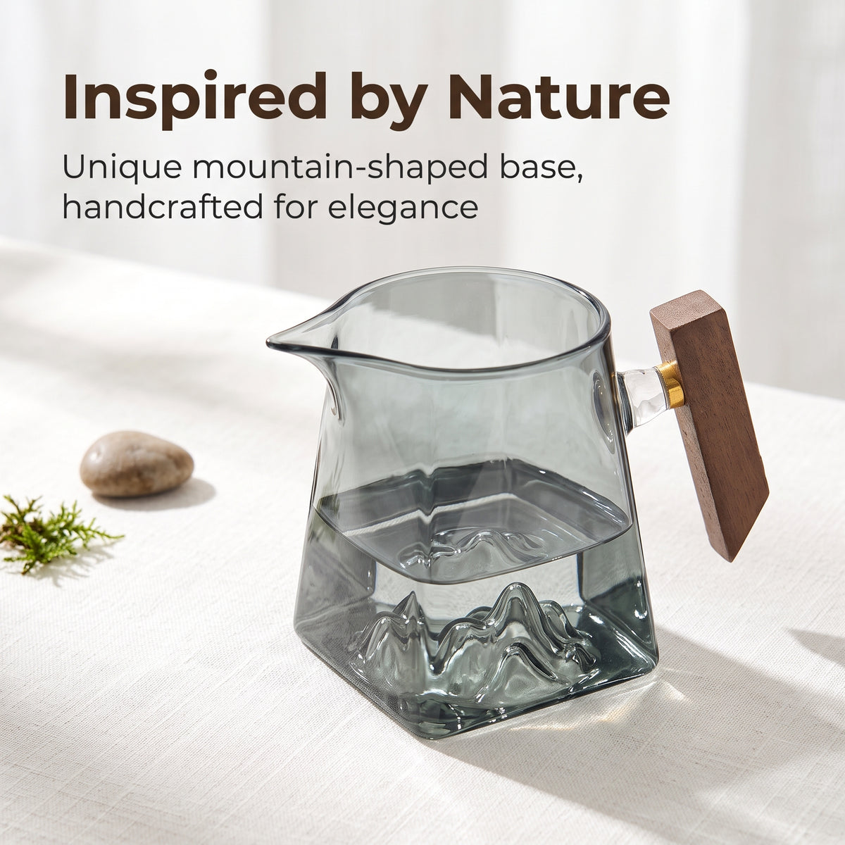 Glass Tea Pitcher with Strainer, 400ml