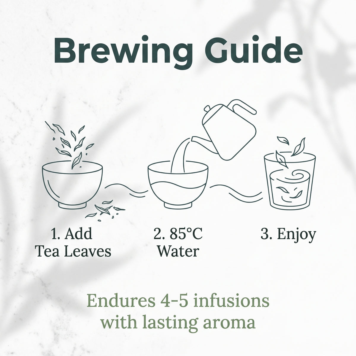 High-Mountain Cloud Mist Green Tea, Loose Leaf