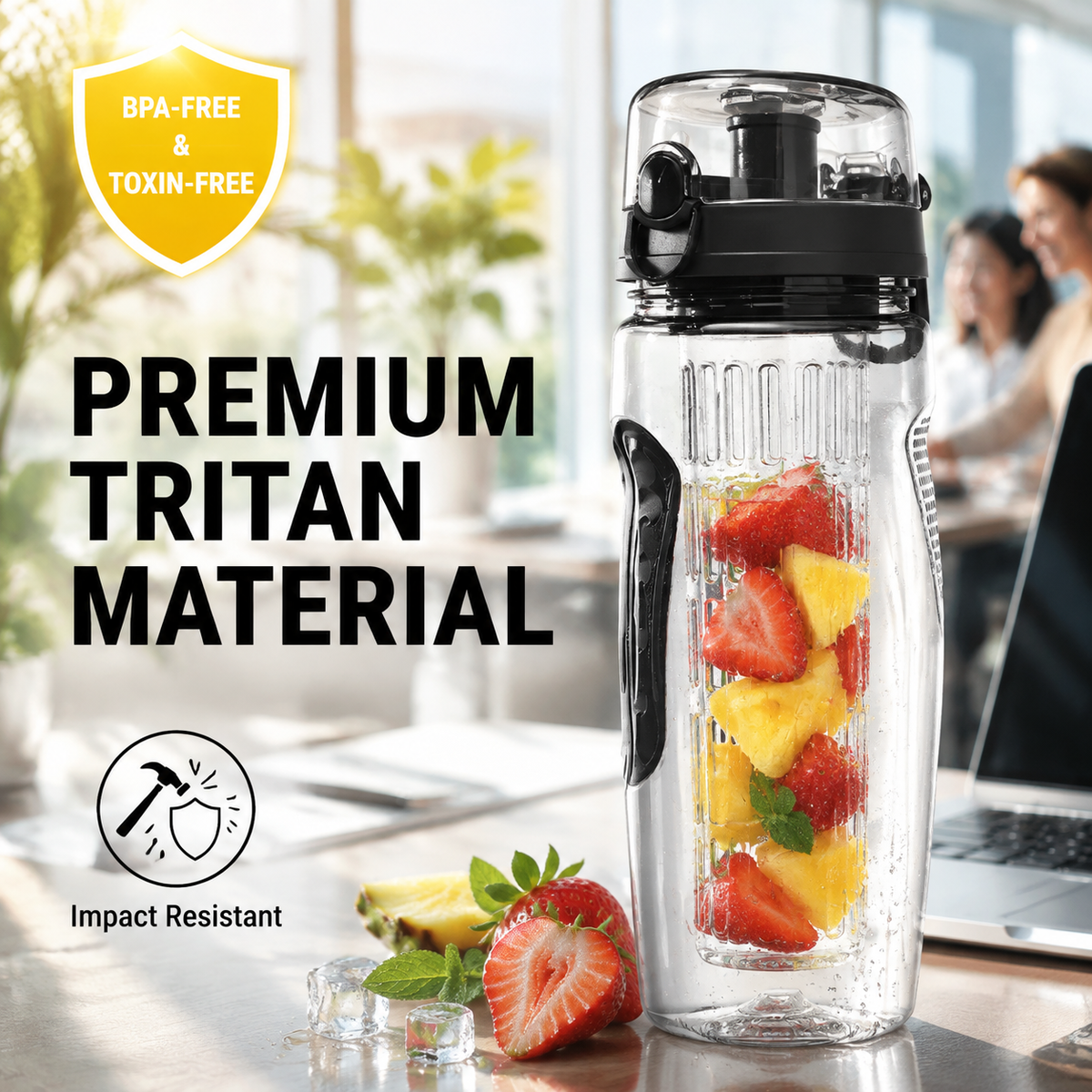 32oz Fruit Infuser Water Bottle