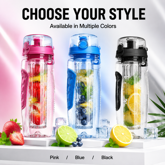 32oz Fruit Infuser Water Bottle