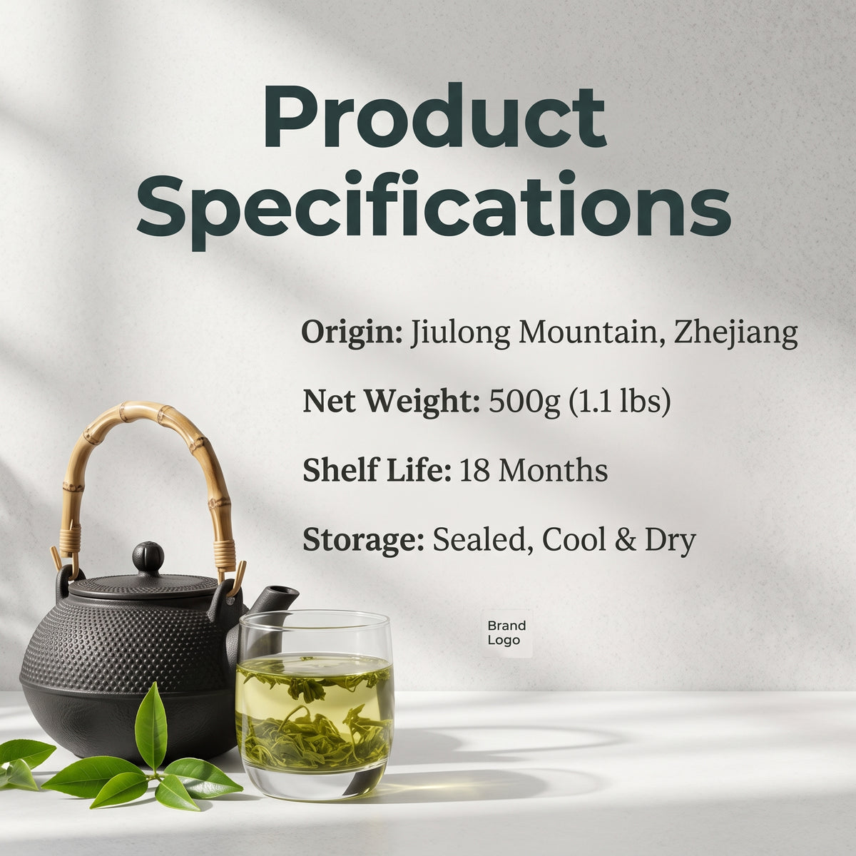 High-Mountain Cloud Mist Green Tea, Loose Leaf