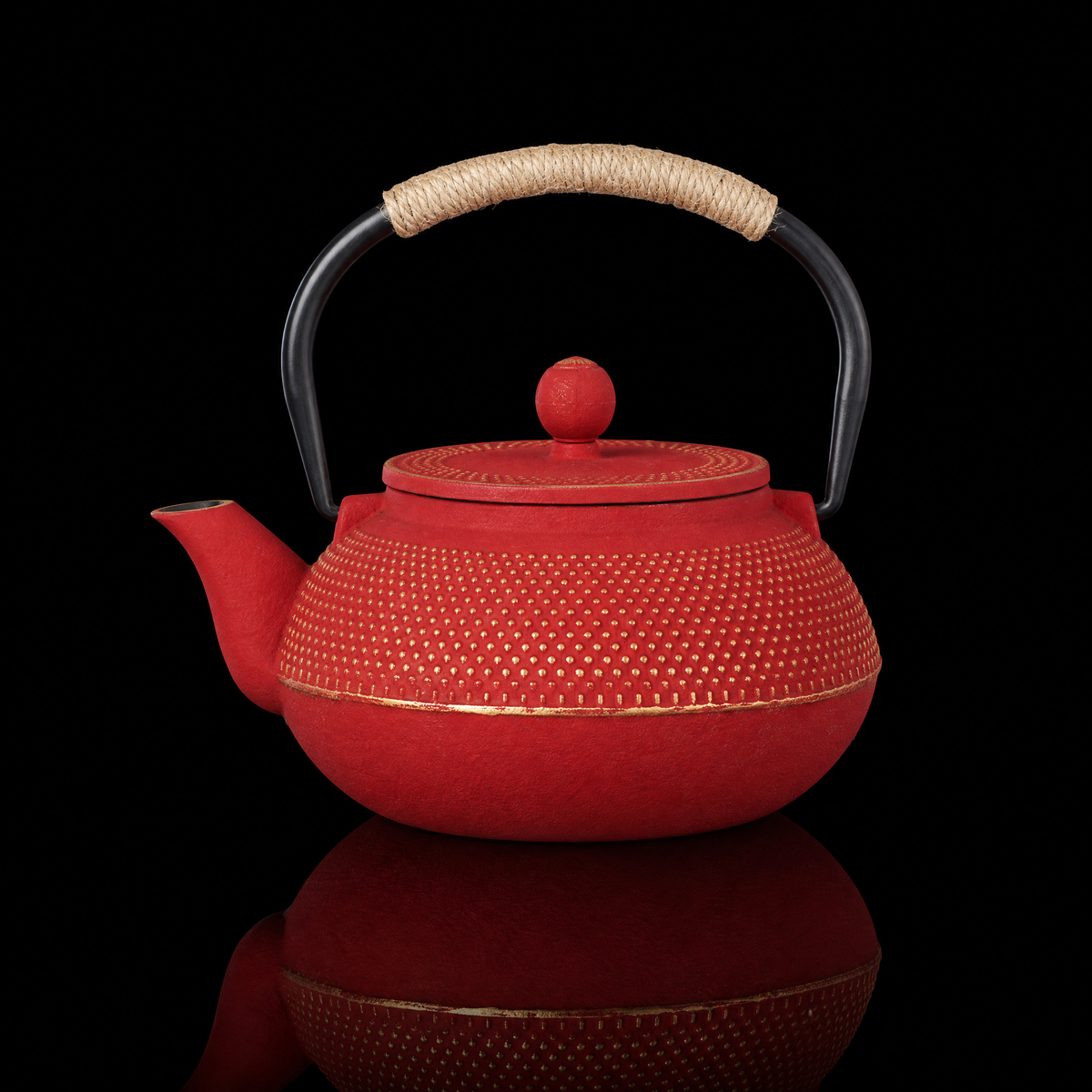 Handmade Cast Iron Teapot, 800ml