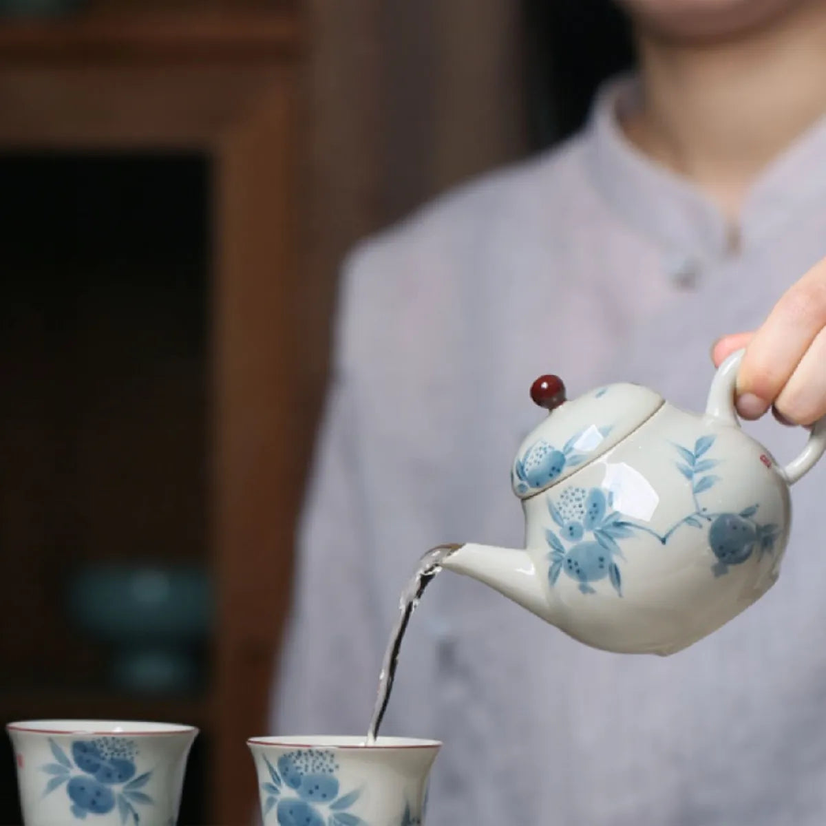 Hand-Painted Tea Sets