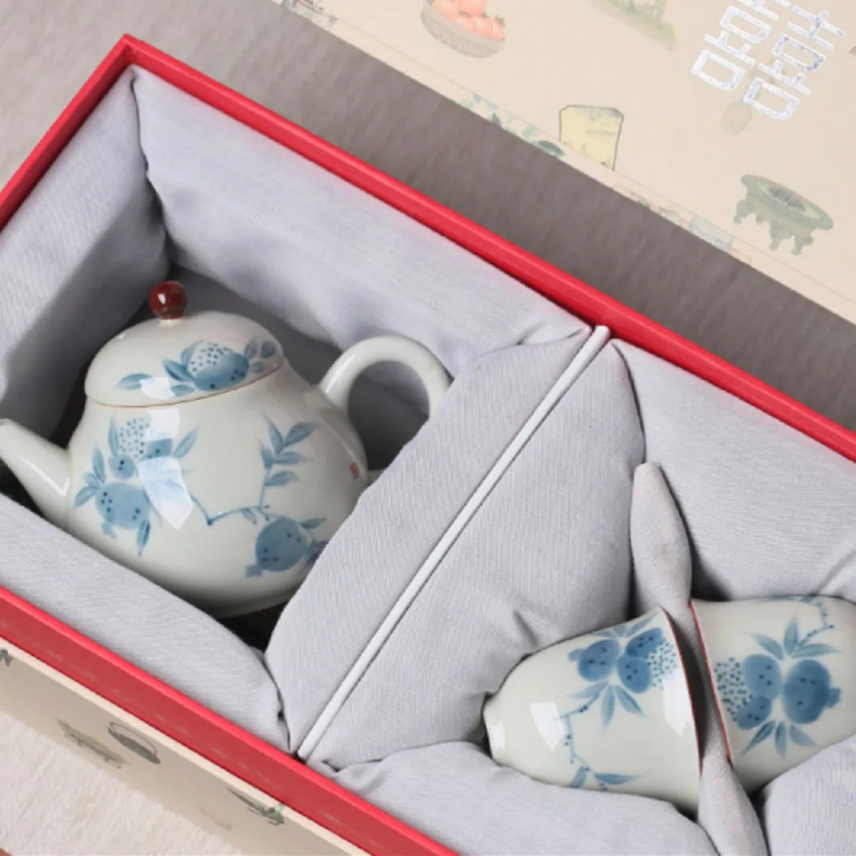 Hand-Painted Tea Sets